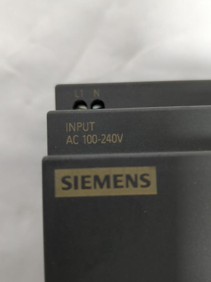 Used SIEMENS,6EP1332-1SH52,LOGO!POWER IN:AC 100-240V/OUT:DC 24V/4A POWER SUPPLY