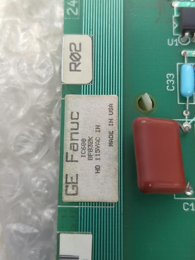 Used GE,IC600BF832K,INPUT CIRCUIT BOARD 115VDC PRE-OWNED