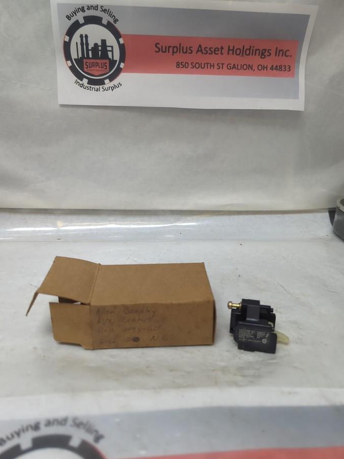 ALLEN BRADLEY,1495-GO,AUXILIARY CONTACT NOS