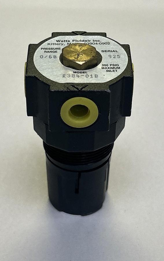 WATTS FLUIDAIR,R384-01B,MINI REGULATOR NOS