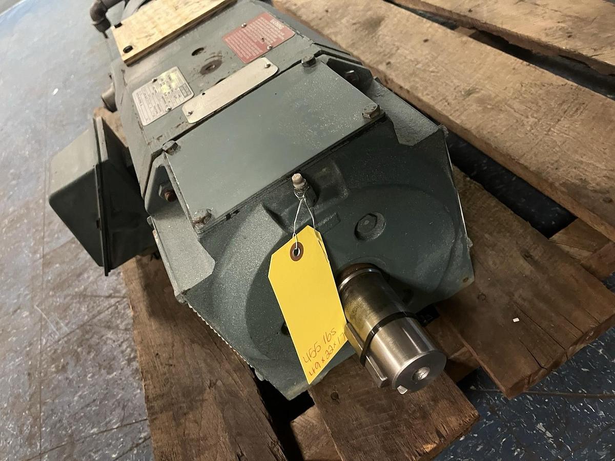 Used RELIANCE ALLEN BRADLEY,MC2113ATZ,DC BRAKE MOTOR 15HP 1150RPM 500VDC SHUNT 300VDC