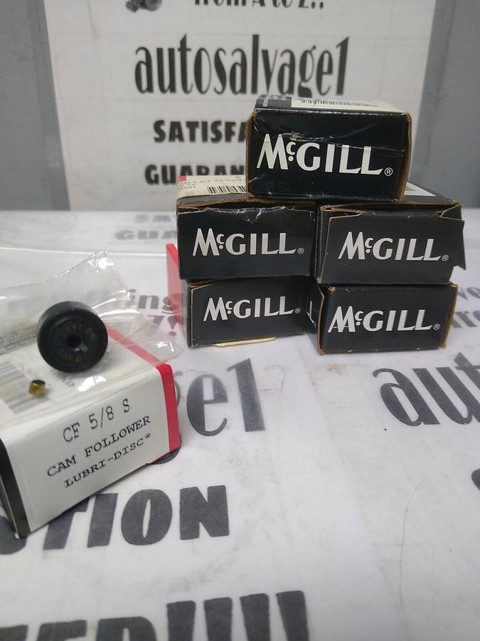MCGILL,CF 5/8 S,CAM FOLLOWER LOT OF 6 NOS