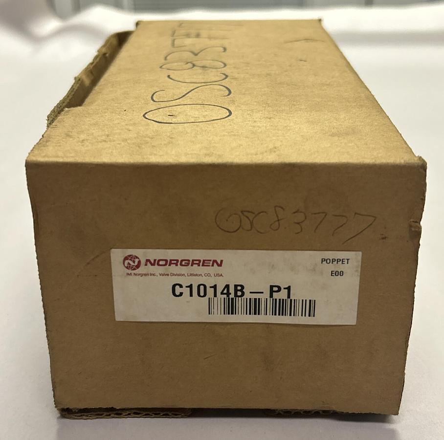 Used NORGREN,C1014B-P1,POPPET SOLENOID VALVE NEW