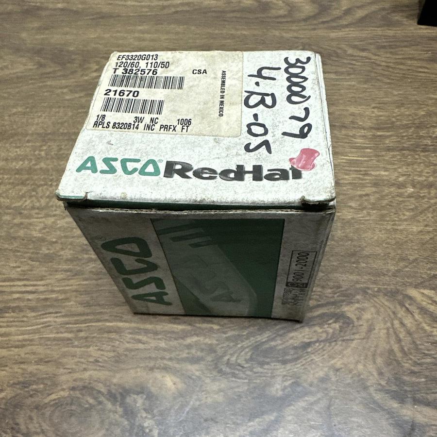 ASCO,EF8320G013,125PSI 1/8 120/60 110/50