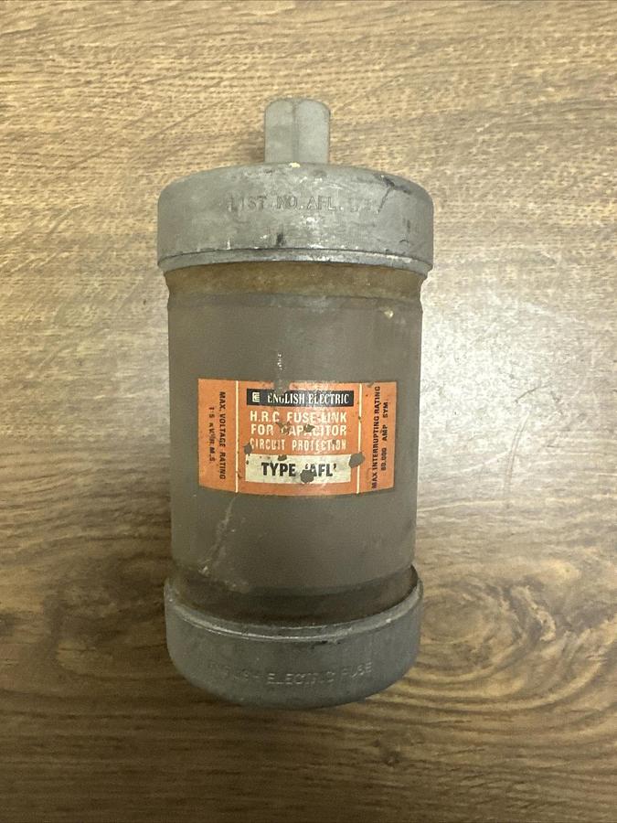 Used English Electric,AFL 175,Fuse Link For Capacitors 80K Amp