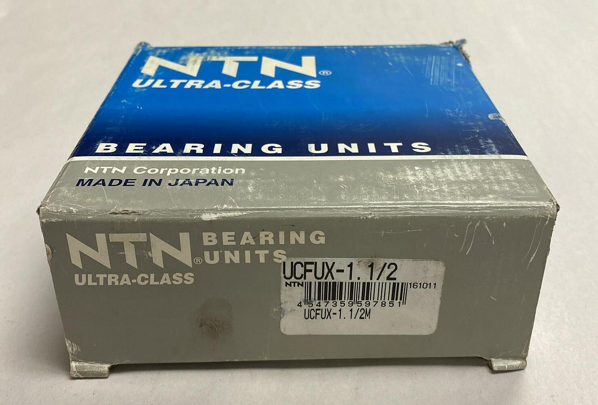 Used NTN,UCFUX-1.1/2,Flange Bearing NOS 1-1/2 INCH