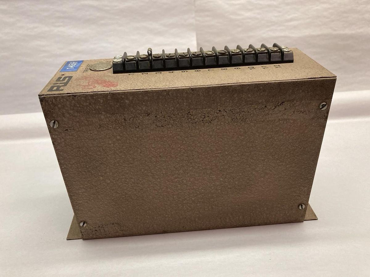 Used Ris,Model ET-1215,Voltage Alarm 117V 4 Watts 4-20ma