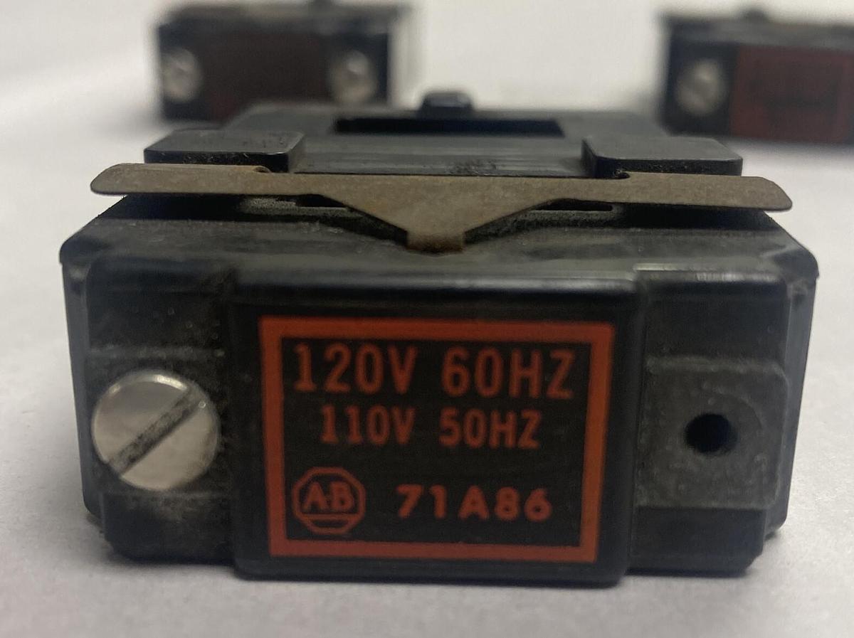 Allen-Bradley,71A86,Coil Size 1 120V 60Hz Lot Of 3 NOS