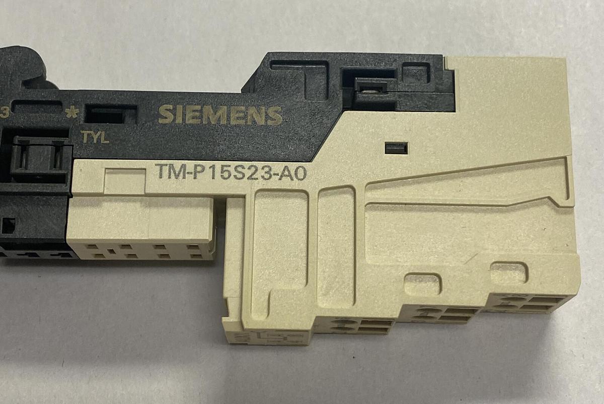 Used SIEMENS,TM-P15S23-A0,TERMINAL MODULE