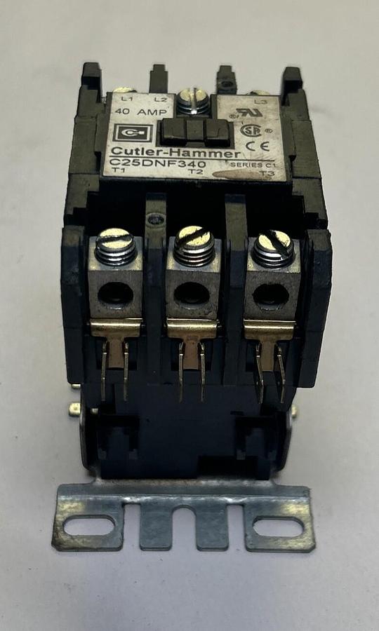 Used CUTLER-HAMMER,C25DNF340,CONTACTOR