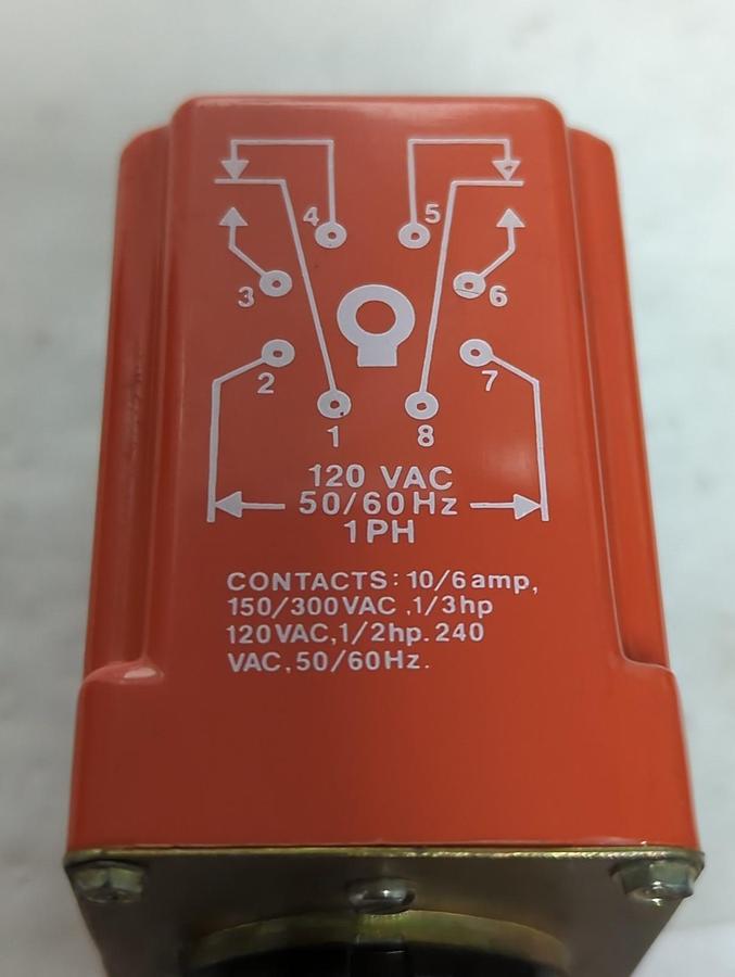 Used NATIONAL CONTROLS,T1K-120-461,SOLID STATE TIMER 1.2-120 SECONDS PRE-OWNED