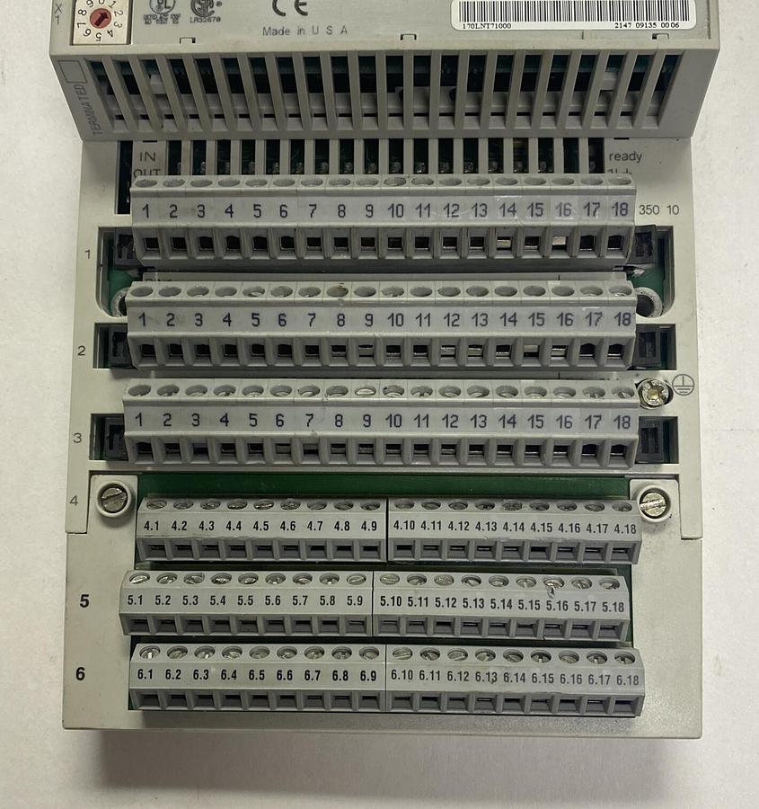Used SCHNEIDER ELECTRIC MODICON,170ADM35010, COMMUNICATION ADAPTER