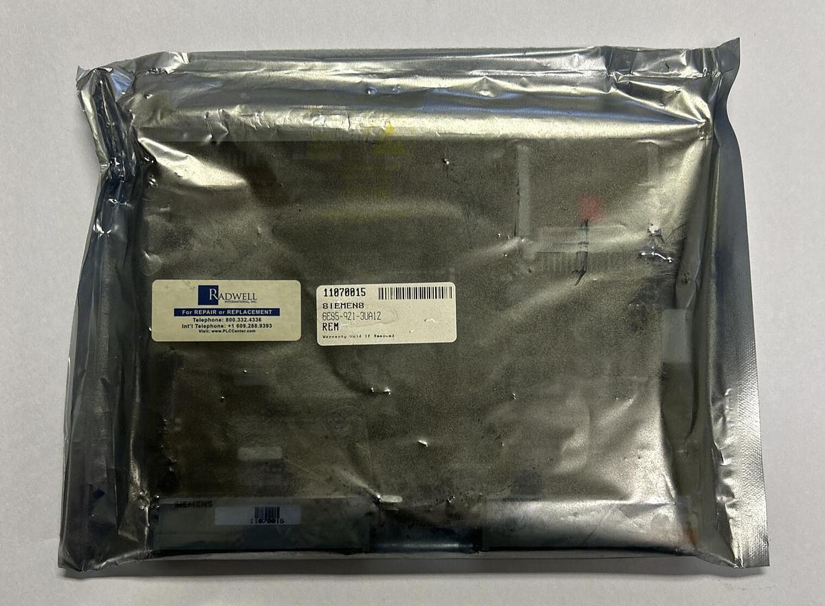 Used SIEMENS,6ES5921-3UA12,CPU MODULE REFURBISHED