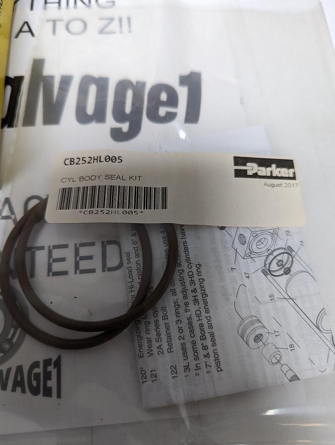 PARKER,CB252HL005,CYLINDER BODY SEAL KIT NOS
