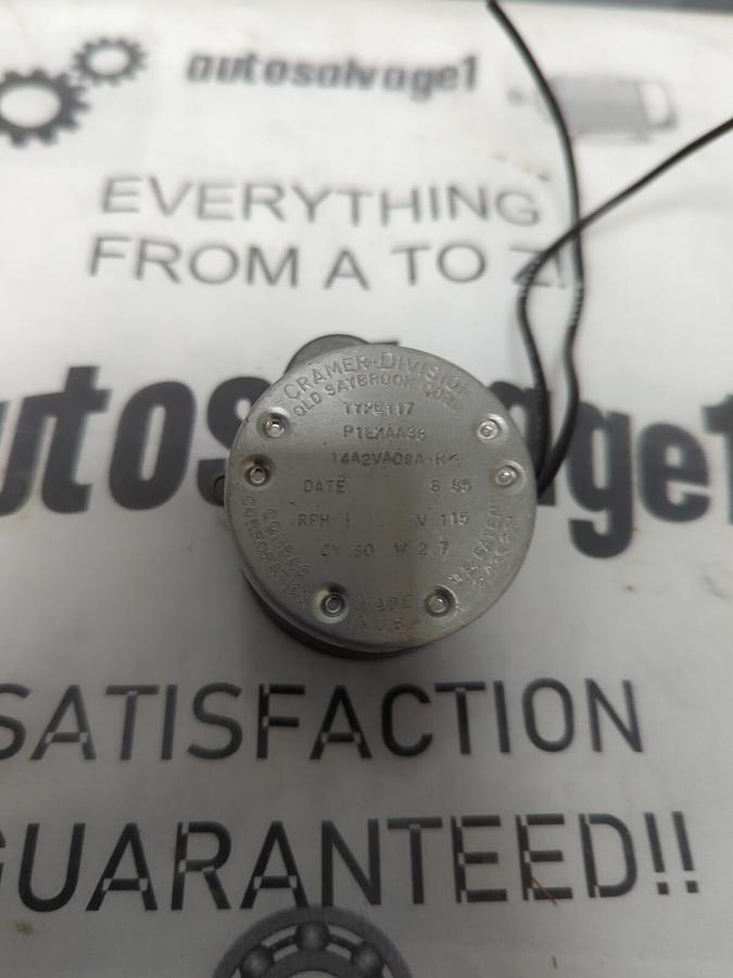 CRAMER DAVISON,P1EXAA36,TYPE 117 SYNCHRONOUS MOTOR MISSING BOX