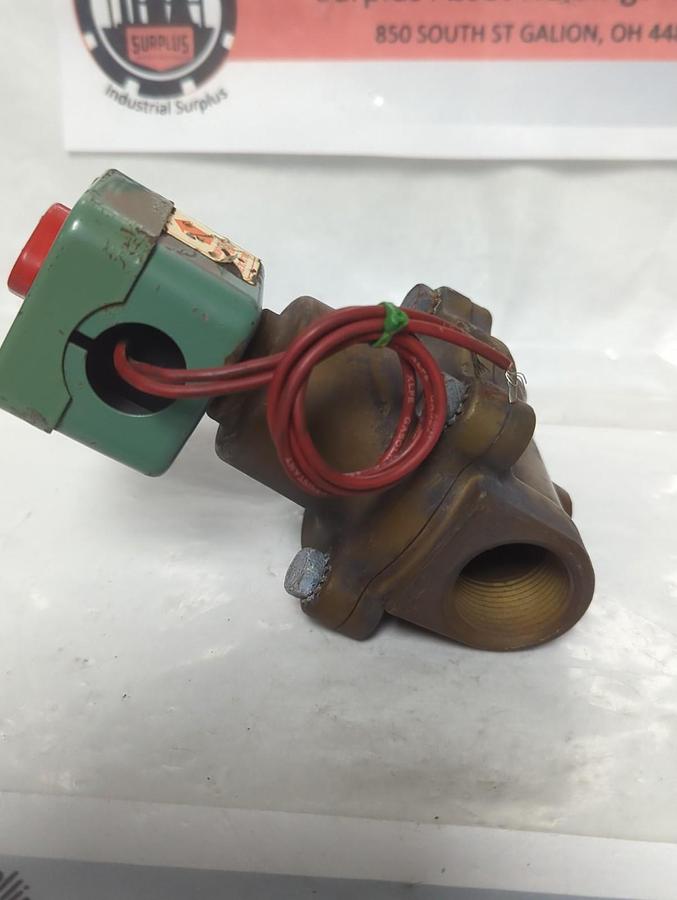 Used ASCO,8316G34,SOLENOID VALVE 1 INCH 3-WAY PRE-OWNED