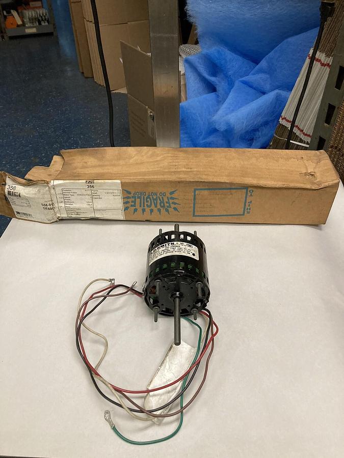 Used AO Smith,JA2S056N,Motor 1/15HP 115V 1550RPM