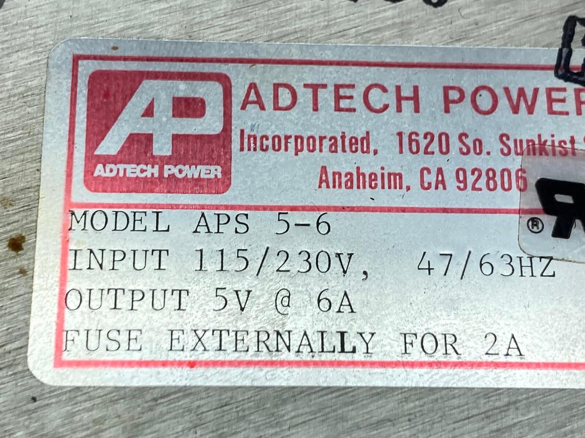 Used Adtech Power,APS 5-6,Power Supply
