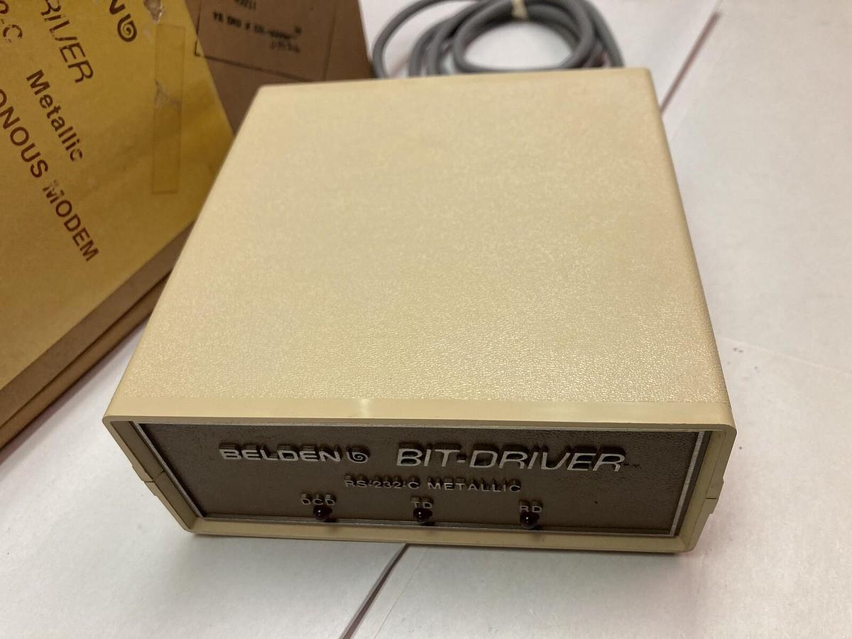 Belden,RS-232-C,Metallic Bit-Driver