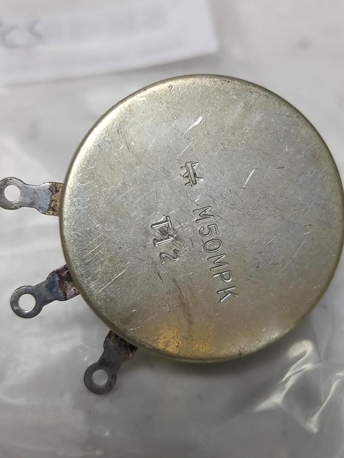 Used MALLORY,M50MPK,POTENTIOMETER LOT OF 2 PRE-OWNED