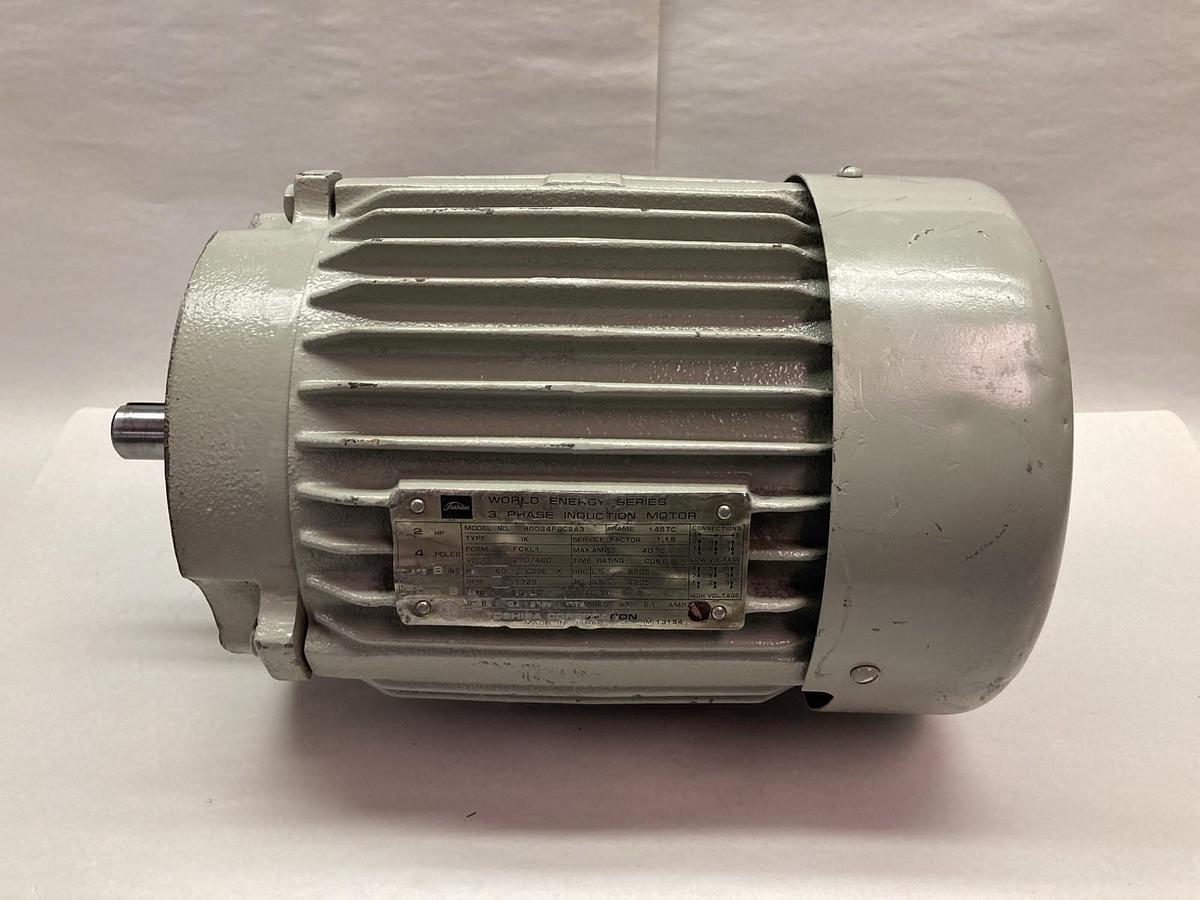 Toshiba,80024FGC2A3,3-Phase Induction Motor 2hp 1725rpm 230/460V Frame 145TC
