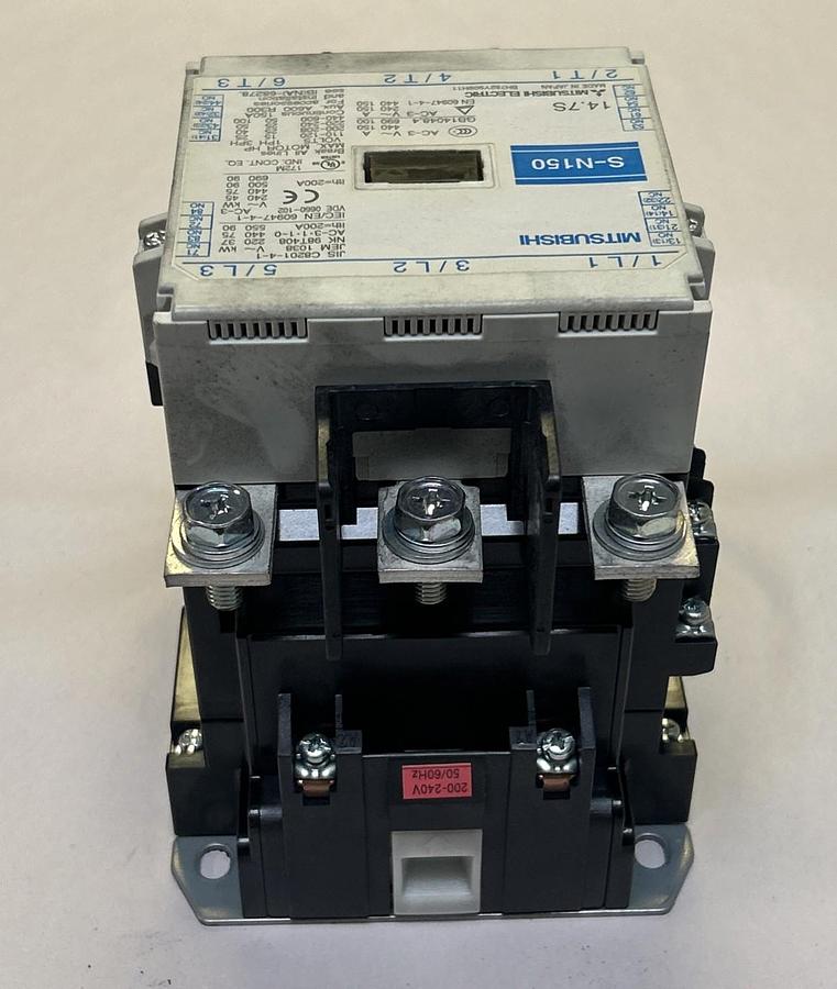 Used MITSUBISHI,S-N150,AC CONTACTOR
