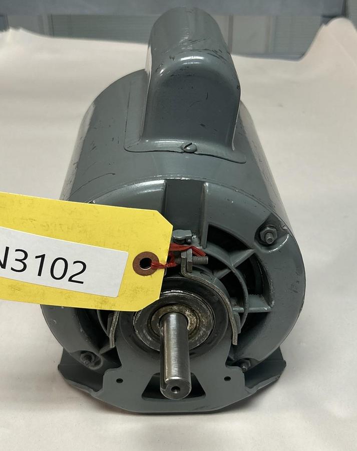 Used GE,5KC47PG750HX,AC MOTOR 1.5HP 115/230V 3450RPM 1PH 56 FRAME