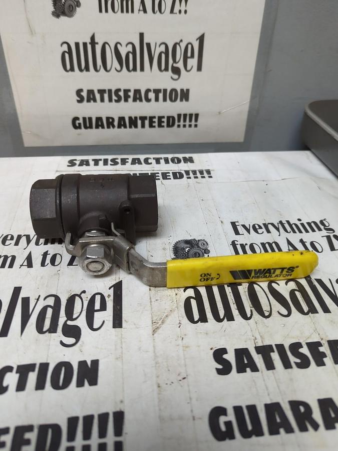WATTS,1WCB,1  INCH 1000WOG BALL VALVE NOS