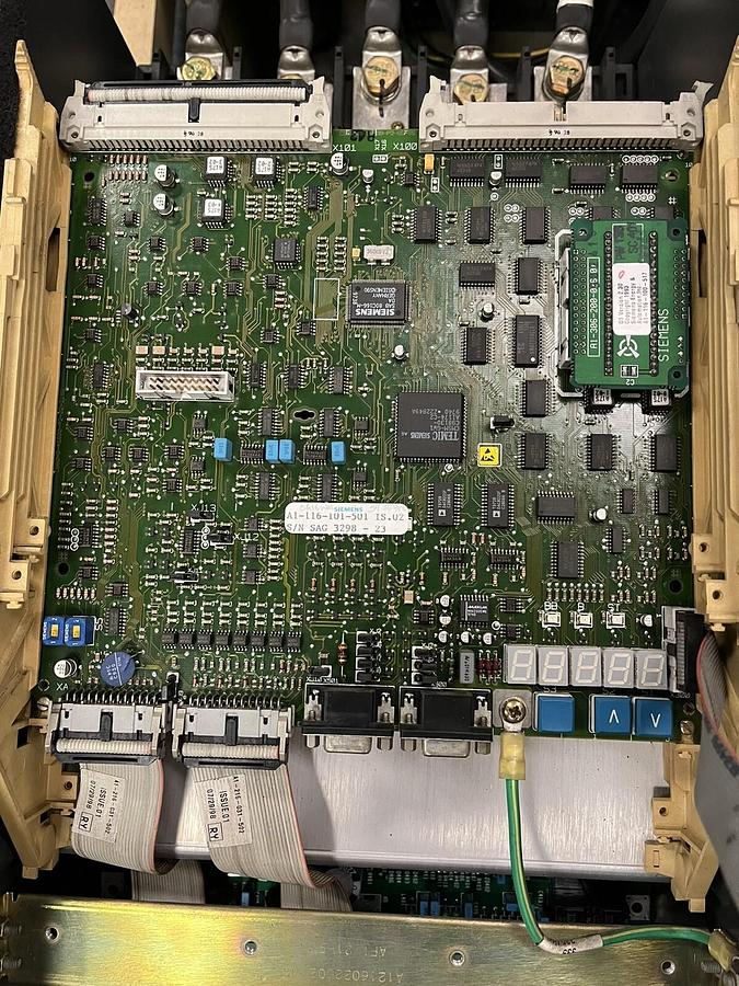 Used SIEMENS,6RA2477-2FV62,SIMOREG MICROPROCESSOR DC DRIVE OUT 500/240VDC 255A