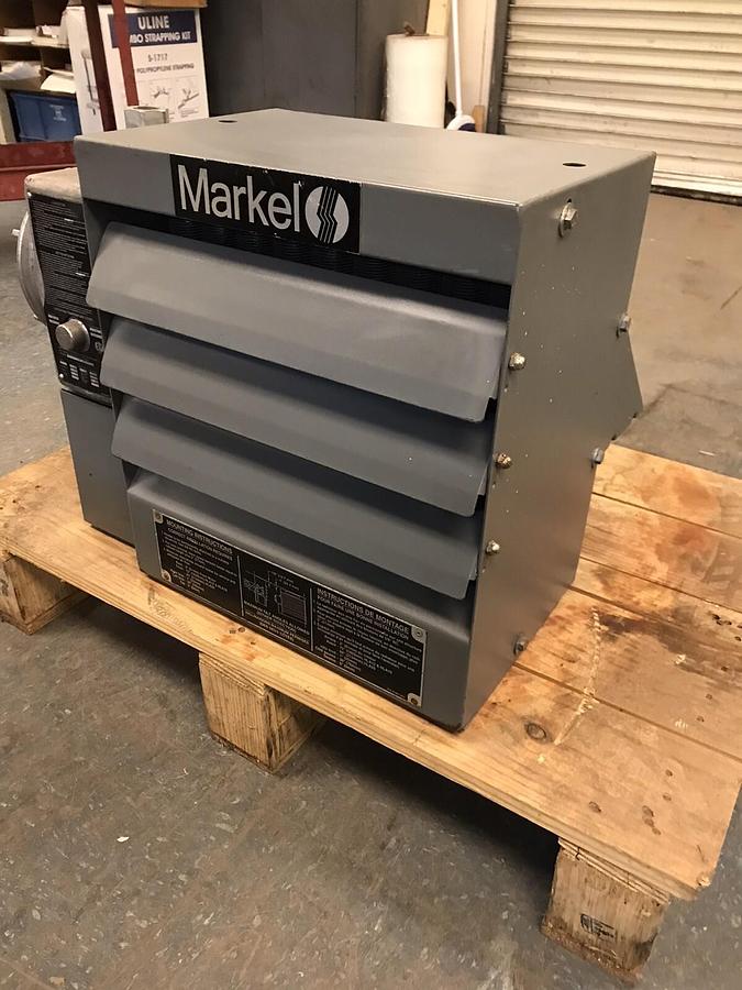 Used Marke,HLA1248C3607.524,Heat Exchanger 460V 1/4Hp T3B 165'F