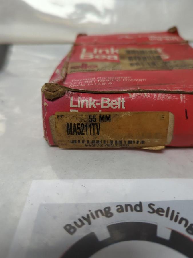 LINK-BELT,MA5211TV,CYLINDRICAL ROLLER BEARING NOS