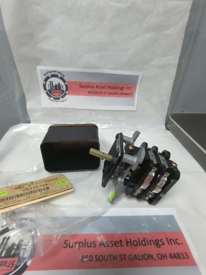 Used GE,SB1 BC331 SS2P,CONTROL SWITCH NO HANDLE PRE-OWNED