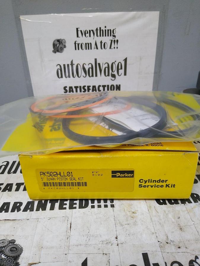Used PARKER,PK502HLL01,PISTON SEAL KIT(6 PIECE) NEW
