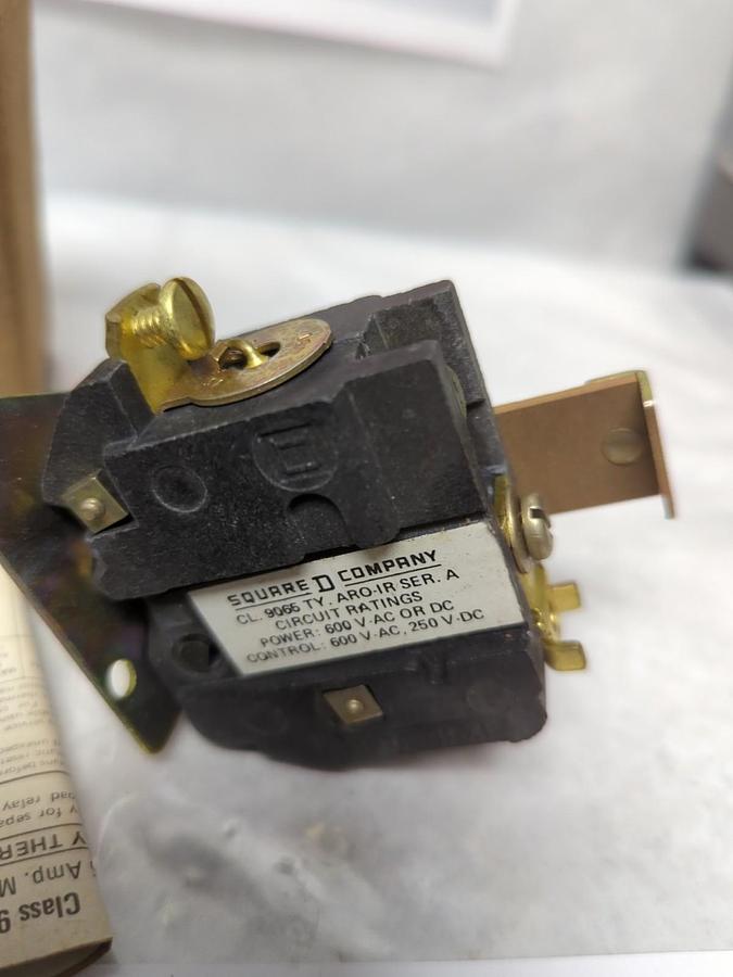 SQUARE D,9065-AR0-1R,THERMAL OVERLOAD REALY NOS