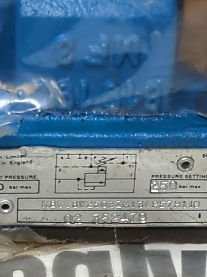 EATON VICKERS,KBCG3L250DZM13APE7H110,PROPORTIONING RELIEF VALVE MISSING BOX NOS
