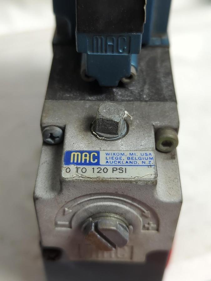 Used MAC VALVES,PR82A-AABA/82A-AC-TM-DFFP-1DA,SOLENOID VALVE ASSEMBLY PRE-OWNED