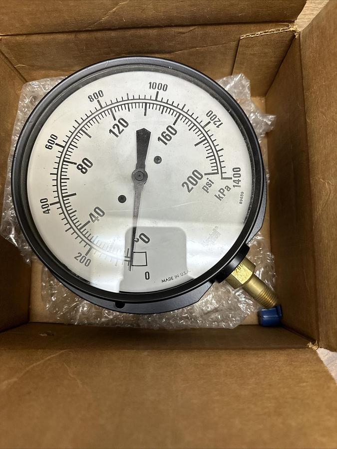 Marshalltown,G10408,0-200 PSi Pressure Gauge