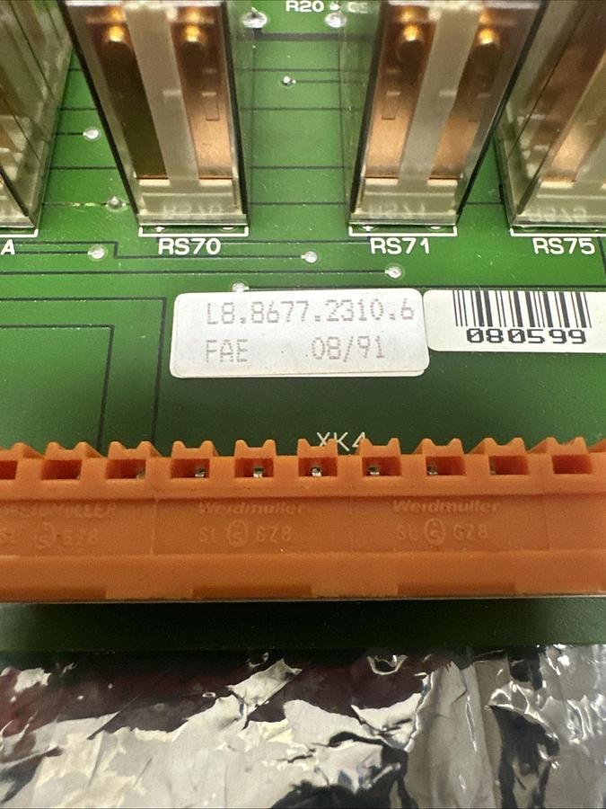 Used Agfa-Gaveart,L8.8677.2310.6,Board