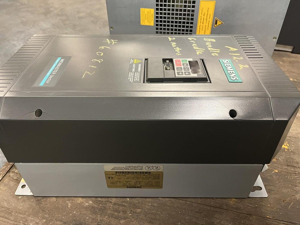 Used SIEMENS,6SE3222-4DG40,MIDIMASTER VECTOR DRIVE 20HP