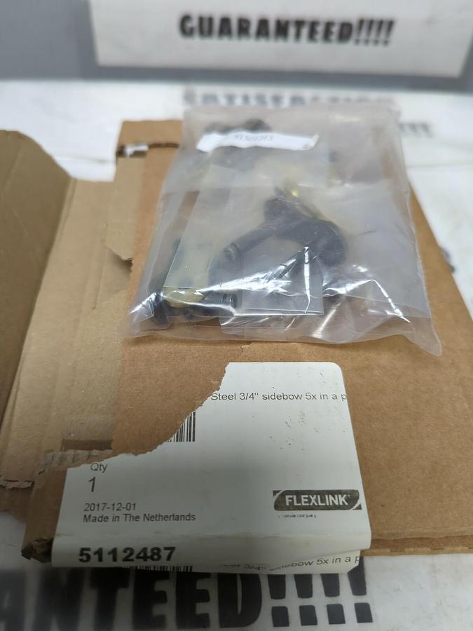 FLEXLINK,5112487,CHAIN CONNECTING LINK 3/4' STEEL 5PC NOS