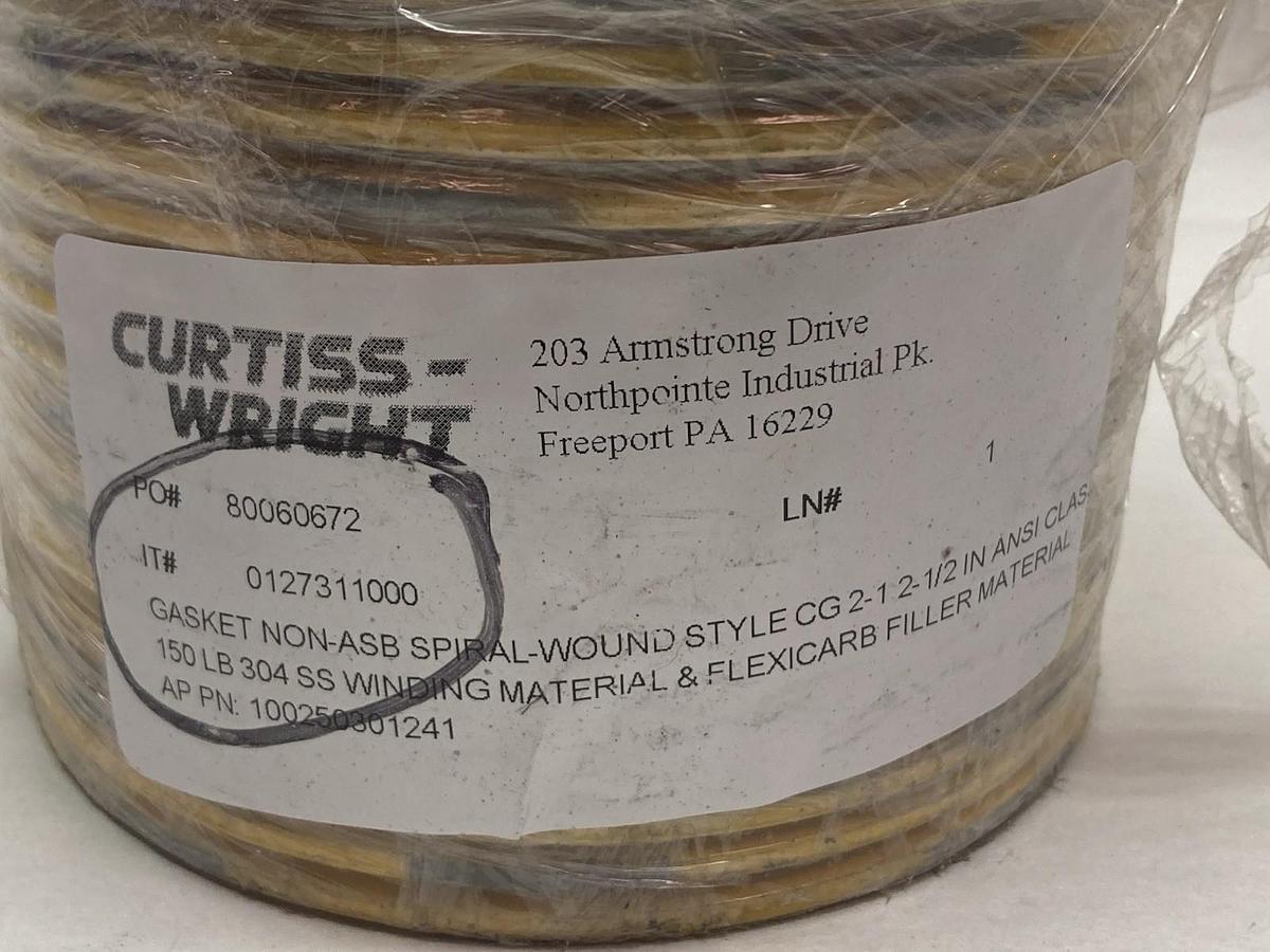 Used Curtiss-Wright,0127311000,Gasket Set LOT OF 17
