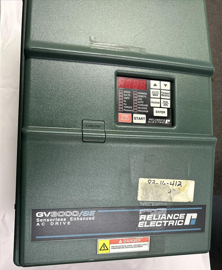 Used RELIANCE,25V4160 GV3000/SE,AC DRIVE 18.7KW / 25HP