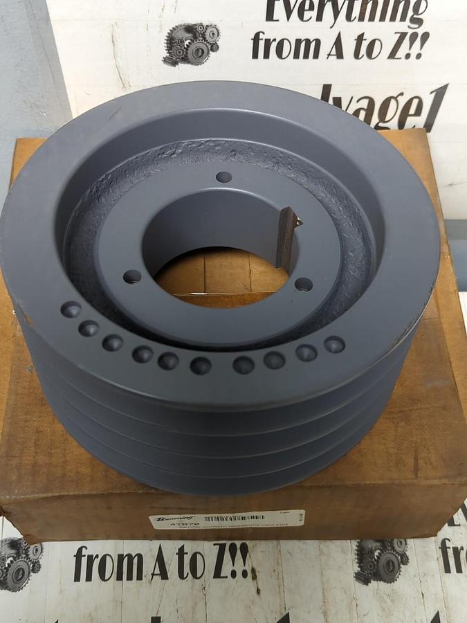 BROWNING,4TB70,2-1/8 INCH BORE 4 GROOVE SHEAVE NOS