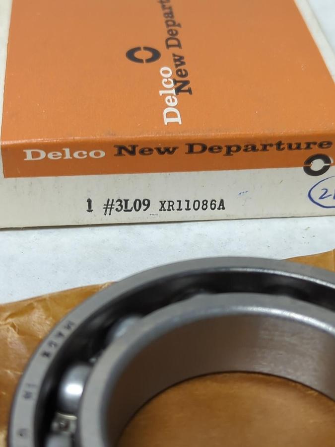NDH DELCO,3L09,DEEP GROOVE BALL BEARING NOS