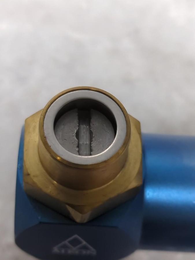 Used ALKON,3/8,FLOW CONTROL VALVE 3/8 INCH PRE-OWNED