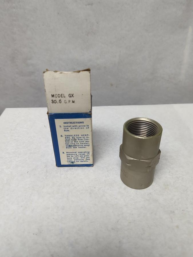 EATON DOLE,MODEL GX,FLOW CONTROL VALVE 30.0 G.P.M. NOS