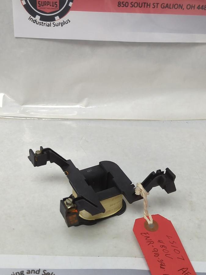 Used AEG,ENR-910-396-191-26,CONTACTOR COIL 480V PRE-OWNED