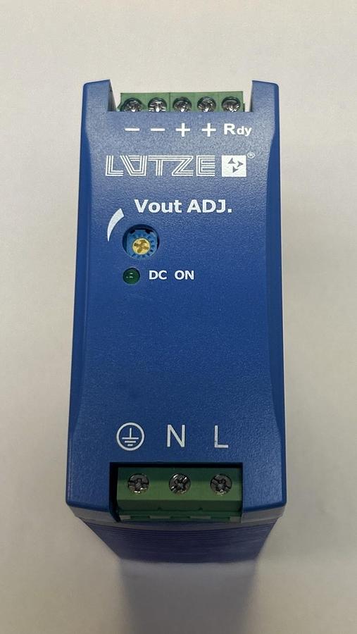Used LUTZE,DRA60-24A,POWER SUPPLY