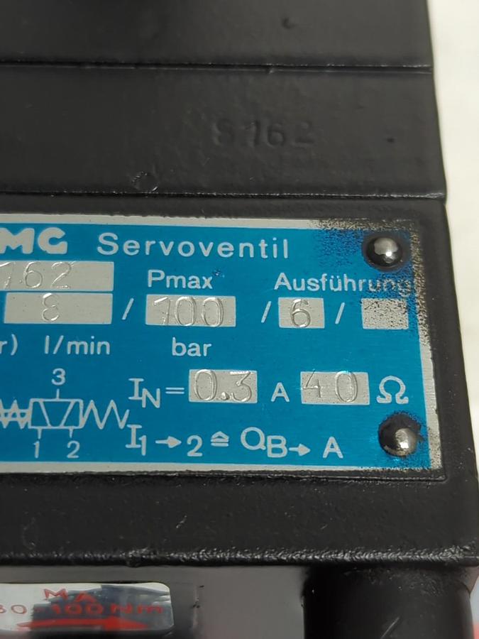 EMC,SV1-10/8,SERVO CONTROL VALVE 3 162 NOS