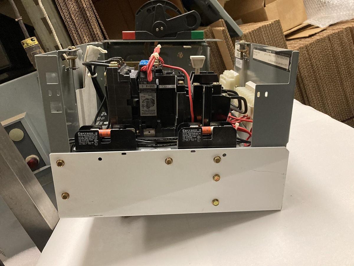 Used Allen-Bradley,2100 2112B,Size 1 Fused MCC 12 INCH Starter Feeder Bucket